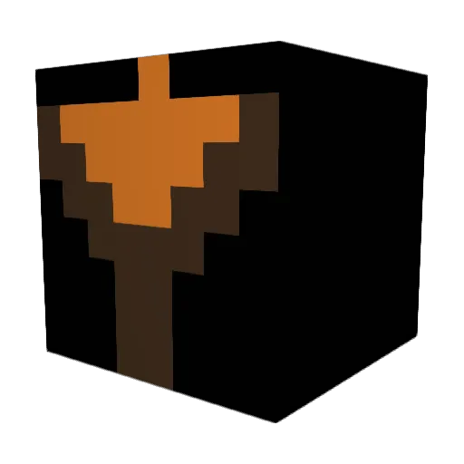 Maytea1 Minecraft avatar head, 3D render