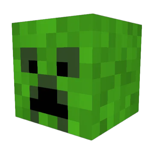 Maytis33 Minecraft avatar head, 3D render