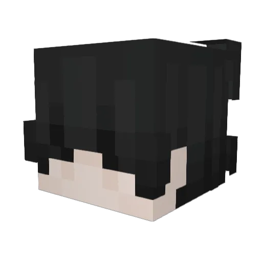 MaytusTV_ Minecraft avatar head, 3D render