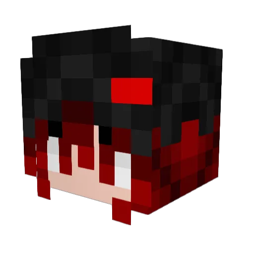 MayuhVT Minecraft avatar head, 3D render