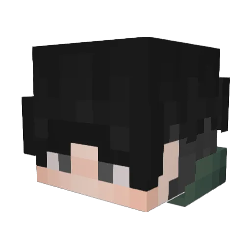 Maz7997 Minecraft avatar head, 3D render
