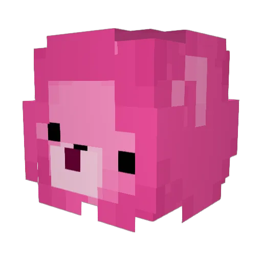 MazBruv3 Minecraft avatar head, 3D render