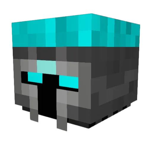 Mazam_88 Minecraft avatar head, 3D render