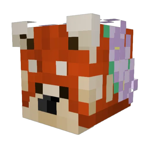 Mazikeen186 Minecraft avatar head, 3D render