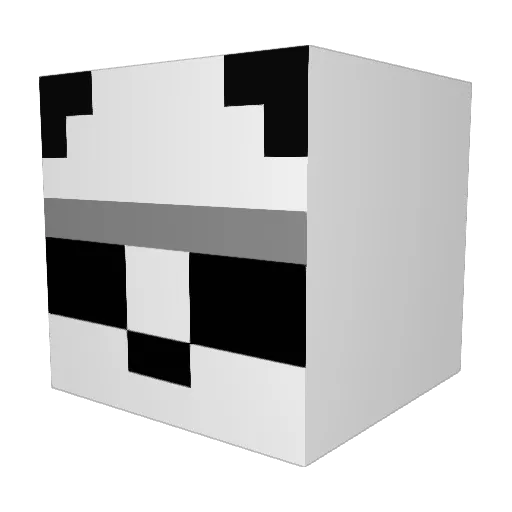 MazokNor Minecraft avatar head, 3D render