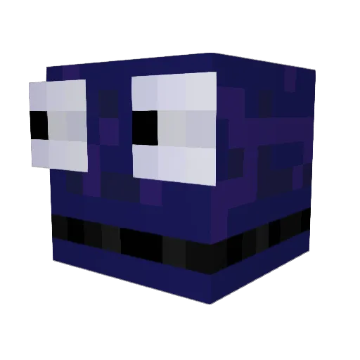Mazuelloyt Minecraft avatar head, 3D render