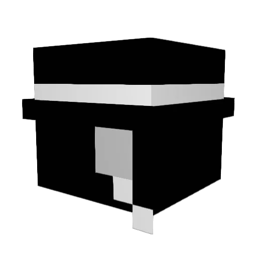 Mazzow Minecraft avatar head, 3D render