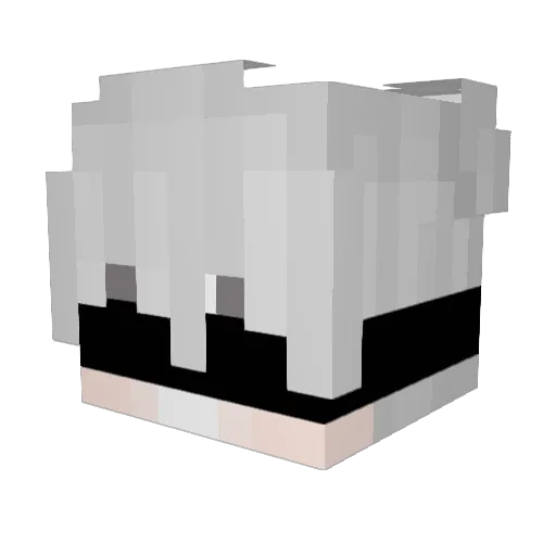 MbappintoJR22 Minecraft avatar head, 3D render