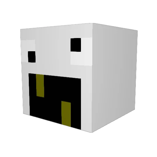MbareNino Minecraft avatar head, 3D render