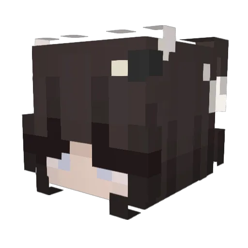 Mbeartrap Minecraft avatar head, 3D render