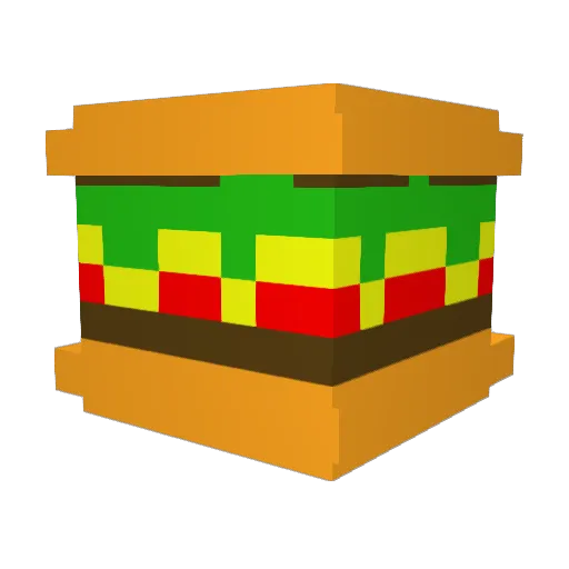 McBigMac13 Minecraft avatar head, 3D render