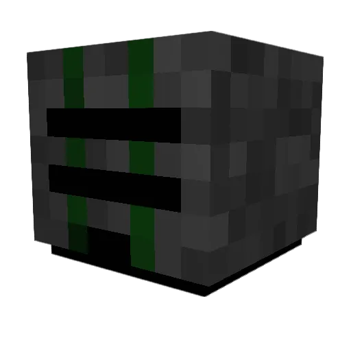 McBillSki Minecraft avatar head, 3D render