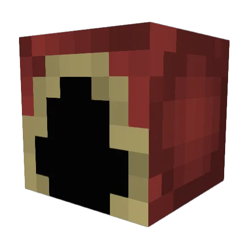 McBonesaw Minecraft avatar head, 3D render