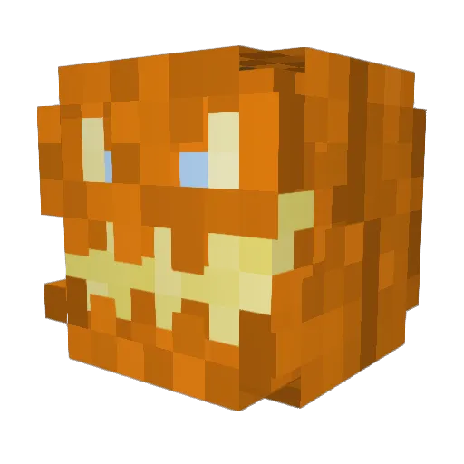 McCharCharr Minecraft avatar head, 3D render
