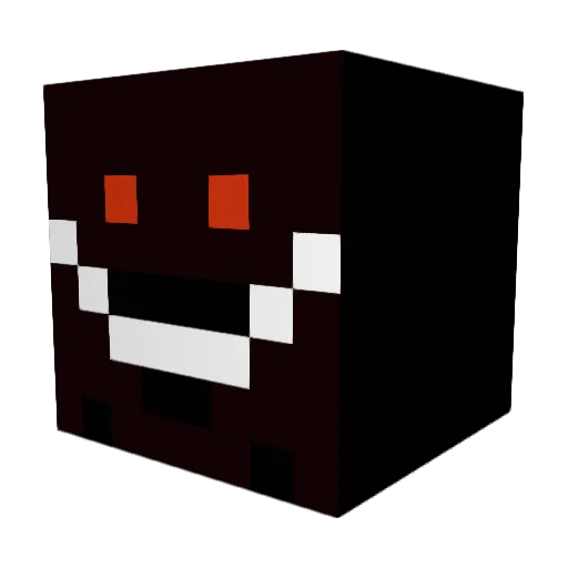 McChi3n Minecraft avatar head, 3D render