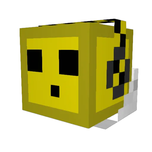 McChosenOne Minecraft avatar head, 3D render