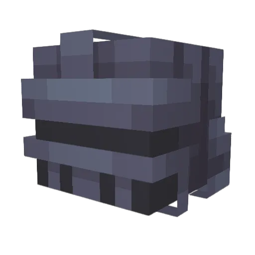 McCosby32 Minecraft avatar head, 3D render