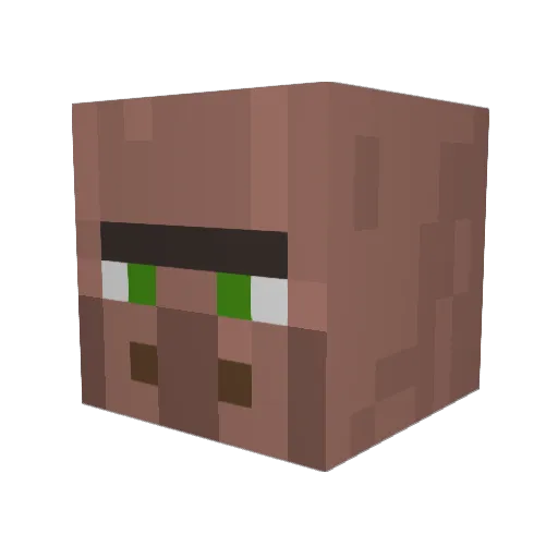 McFResh96 Minecraft avatar head, 3D render