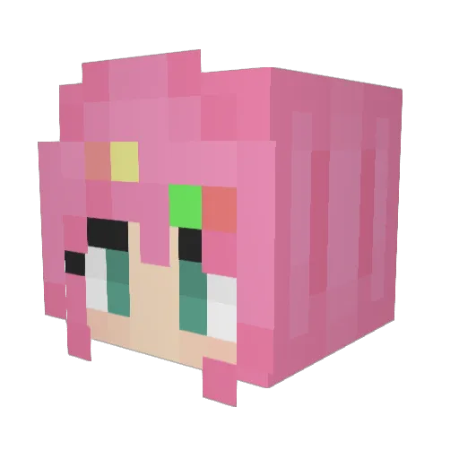 McFlurry_2010 Minecraft avatar head, 3D render