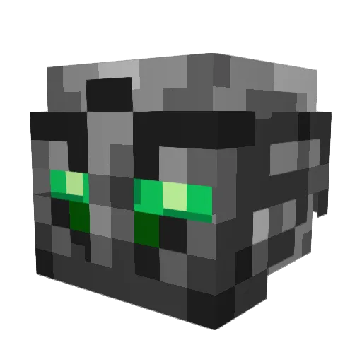 McG33k Minecraft avatar head, 3D render