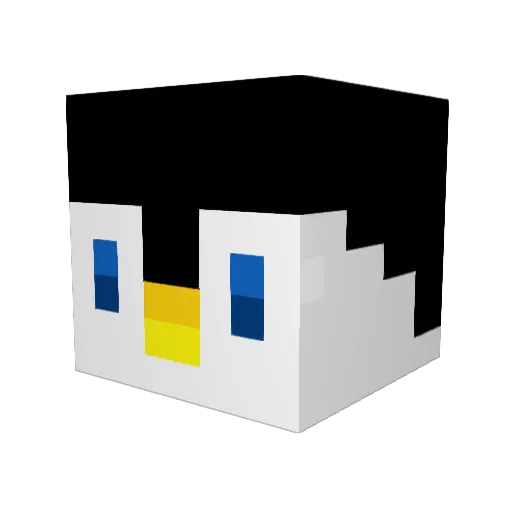 McJaggerJagger Minecraft avatar head, 3D render