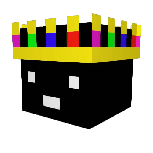 McKaaN Minecraft avatar head, 3D render