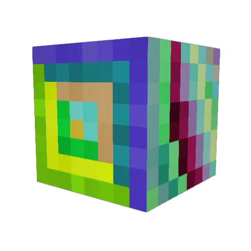 McKanada Minecraft avatar head, 3D render