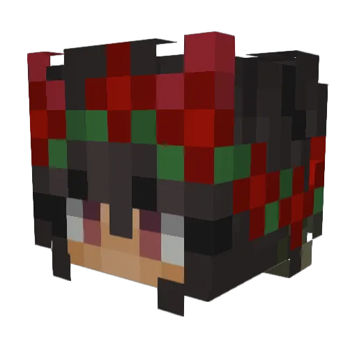 McKayla_Creation Minecraft avatar head, 3D render