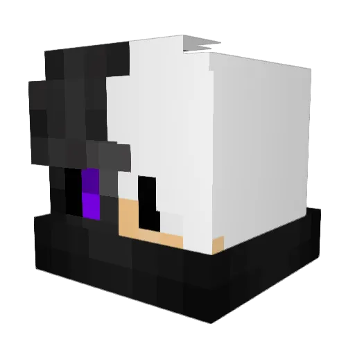 McKwiZz_ Minecraft avatar head, 3D render