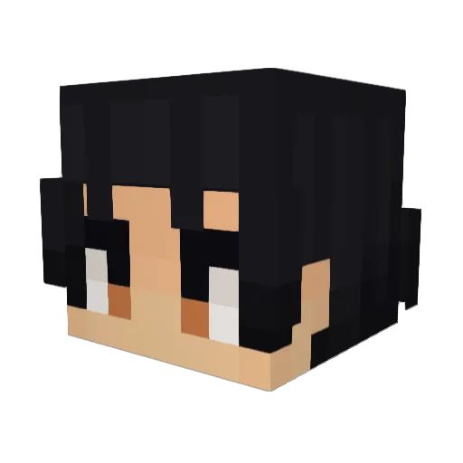 McManta Minecraft avatar head, 3D render