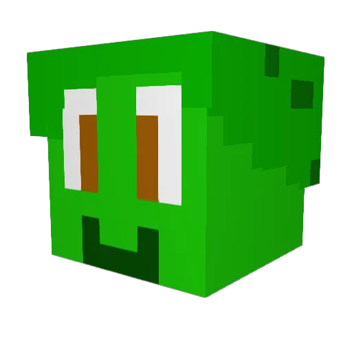 McMech55 Minecraft avatar head, 3D render