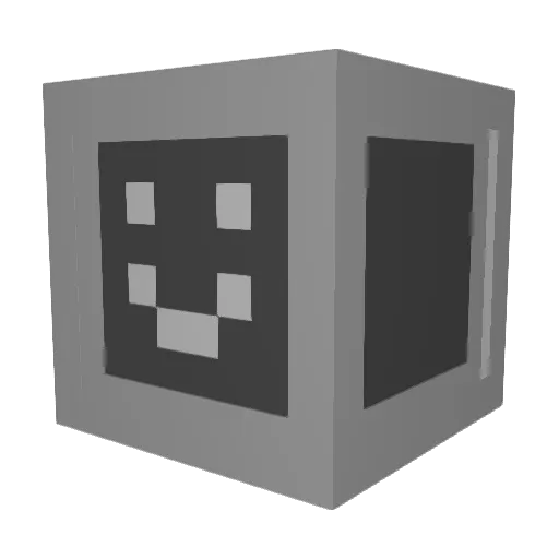 McNeo0808 Minecraft avatar head, 3D render