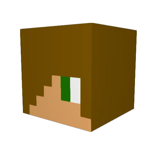 McPro_Jay Minecraft avatar head, 3D render