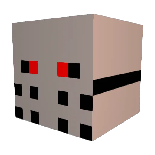 McSarge Minecraft avatar head, 3D render