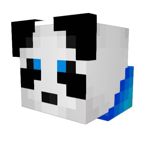 McTim16 Minecraft avatar head, 3D render