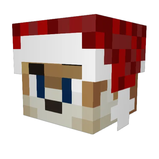 McTuTeJIb_ Minecraft avatar head, 3D render