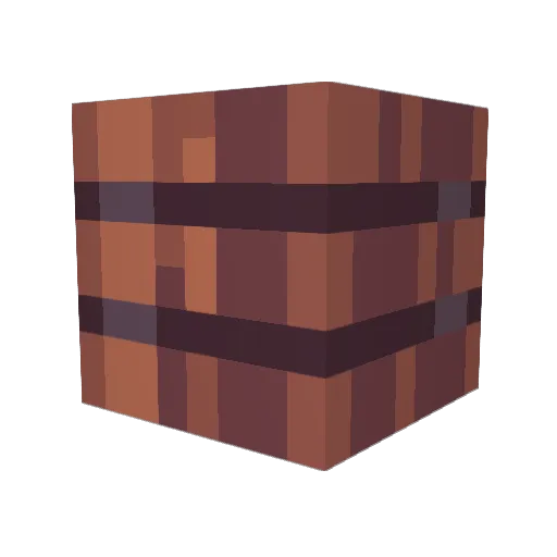 McVIN0 Minecraft avatar head, 3D render