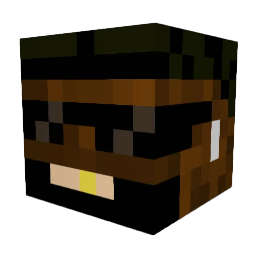 McWendys22 Minecraft avatar head, 3D render