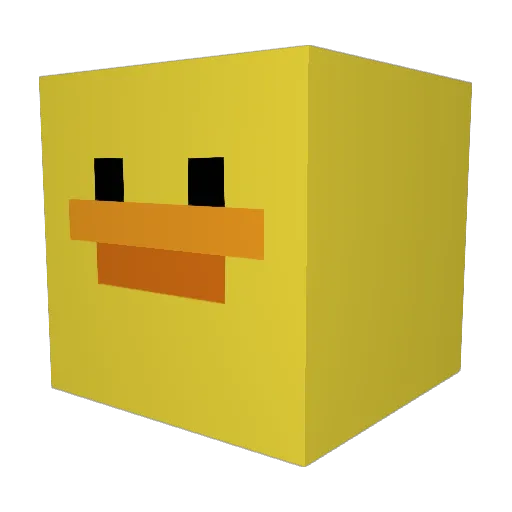 McWhitesnipe Minecraft avatar head, 3D render