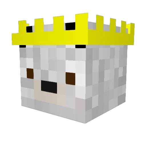 Mc_Arrow Minecraft avatar head, 3D render