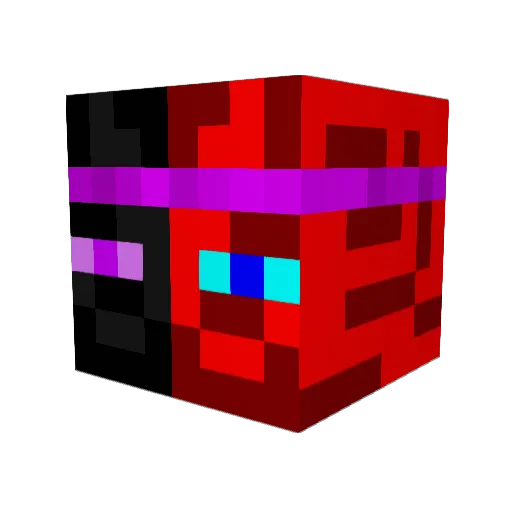 Mc_Fan741 Minecraft avatar head, 3D render