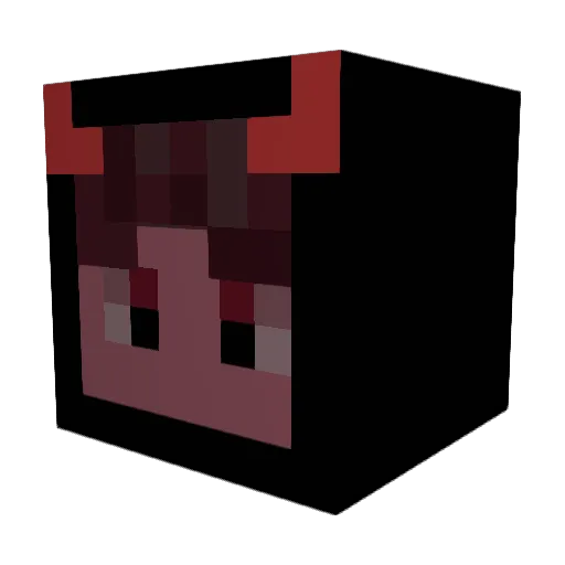 Mc_Picsy Minecraft avatar head, 3D render