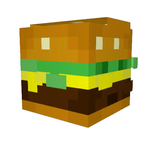 Mc_Royal_ Minecraft avatar head, 3D render