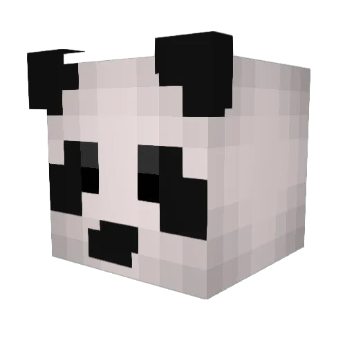 Mcaee Minecraft avatar head, 3D render