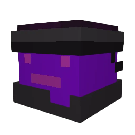 McesDAZZ Minecraft avatar head, 3D render