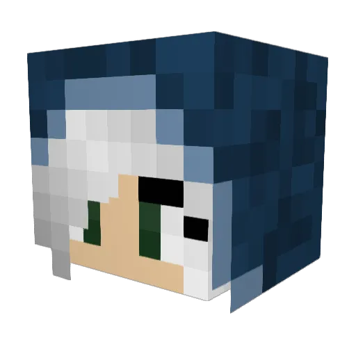 Mcgame2014 Minecraft avatar head, 3D render