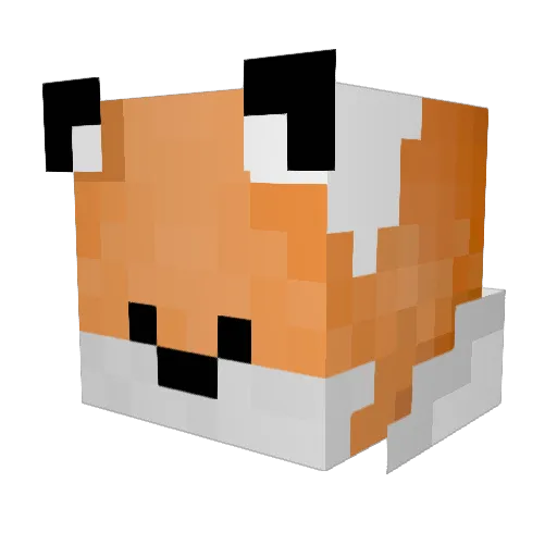 Mcgibbles19 Minecraft avatar head, 3D render