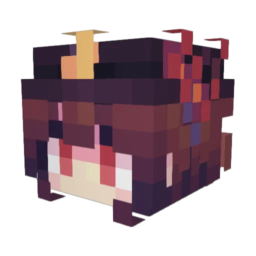 Mcgon16 Minecraft avatar head, 3D render