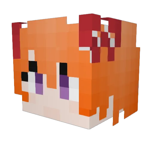 Mching4140 Minecraft avatar head, 3D render