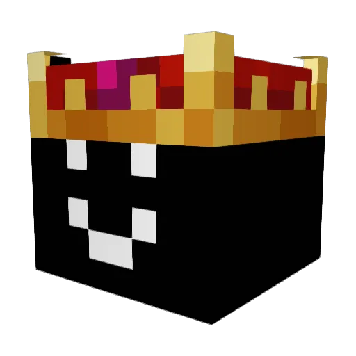 Mcius Minecraft avatar head, 3D render